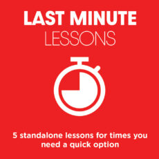 Last-Minute Lessons