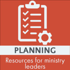 Ministry Planning Resources